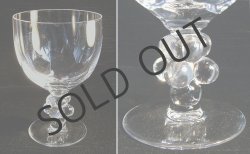 画像2: 【LALIQUE】　特大グラス"CLOS VOUGEOT"-クロ・ヴジョ－ 2客