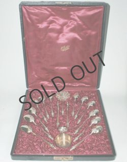 画像2: ヴェルメイユのティースプーンセット 19世紀末フランス