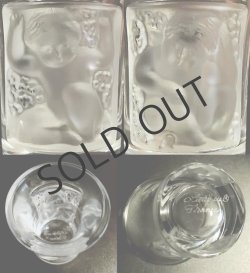 画像4: 【LALIQUE】ラリック　リキュールグラス"ENFANTS" 6客セット 