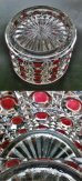 画像3: 【BACCARAT】バカラ パウダーボックス Diamants pierreries赤 (3)