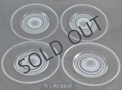 画像4: 【LALIQUE】ラリック　デザート皿"NIPPON" 4客セット