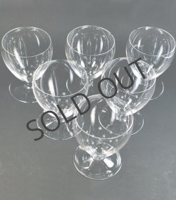 画像1: 【BACCARAT】バカラ 星を散りばめたグラス6客セット 
