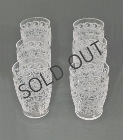画像1: 【BACCARAT】バカラ Gouvieux（Rohan) グラス6客