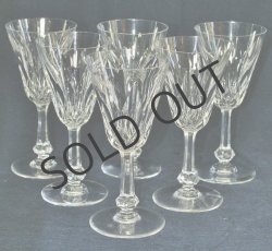 画像2: 【BACCARAT】バカラ　Tourvilleワイングラス6客　