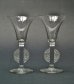 画像2: 【LALIQUE】ルネ・ラリック　OBERNAI グラス2客 (2)