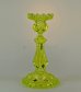 画像1: 【BACCARAT】バカラ　ウランガラスのキャンドルスタンド (1)