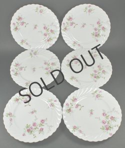 画像5: 【HAVILAND】 薔薇文トルス ボウル＆ソーサー6客