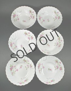 画像4: 【HAVILAND】 薔薇文トルス ボウル＆ソーサー6客