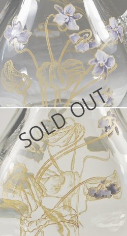 画像6: LEGRAS】ルグラ　エナメル彩すみれ文水差し