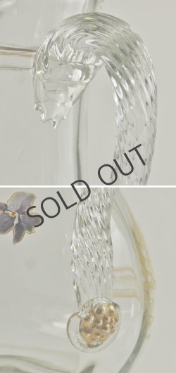 画像7: LEGRAS】ルグラ　エナメル彩すみれ文水差し