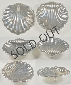 画像3: 貝の形をした銀の小皿 6客