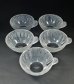画像1: LALIQUE】ルネ・ラリック　JAFFAアイスクリーム・カップ5客 (1)