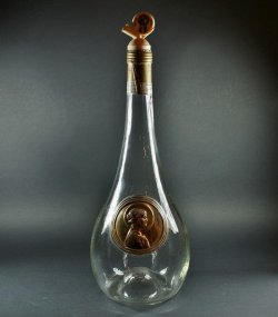 画像1: 【LALIQUE】ルネ・ラリック　Clos Sainte-Odile 巨大なボトル