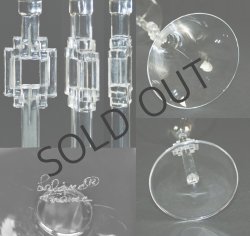 画像3: 【LALIQUE】ラリック　TOSCA ワイングラス
