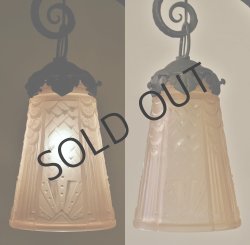 画像4: 【MULLER】ミュレー　葡萄文鍛鉄台4灯式シャンデリア