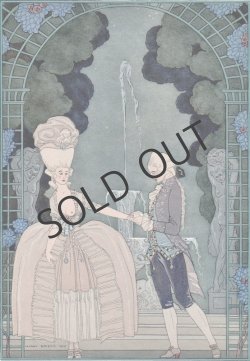 画像2: 【BARBIER】バルビエ　オリジナル版画『艶なる宴』D