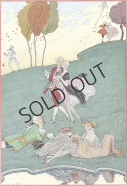 画像2: BARBIER】バルビエ　オリジナル版画『艶なる宴』A