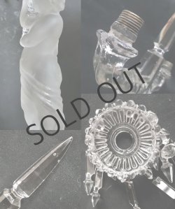 画像6: 【BACCARAT】バカラ　ENFANT 2灯式燭台一対