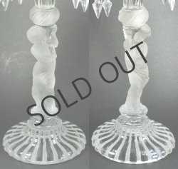 画像4: 【BACCARAT】バカラ　ENFANT 2灯式燭台一対