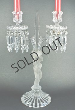 画像3: 【BACCARAT】バカラ　ENFANT 2灯式燭台一対