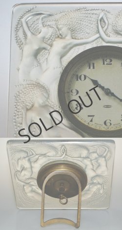 画像5: 【LALIQUE】ルネ・ラリック　NAÏADES 置時計
