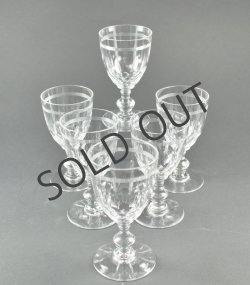 画像1: 【BACCARAT】バカラ　カット7743番 グラス(小)6客