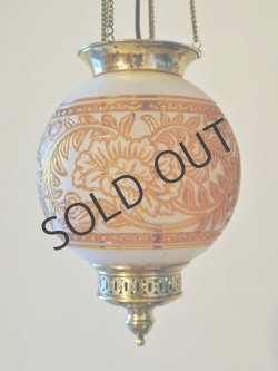 画像2: 【BACCARAT】バカラ　牡丹唐草文ランタン