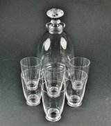 【LALIQUE】ラリック　SAINT-HUBERT 酒器セット