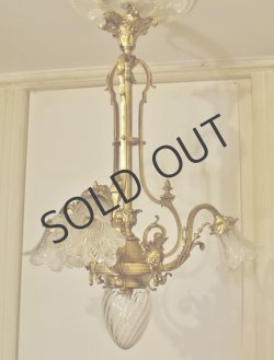 画像3: 【BACCARAT】バカラ　ルネッサンス風4灯式シャンデリア