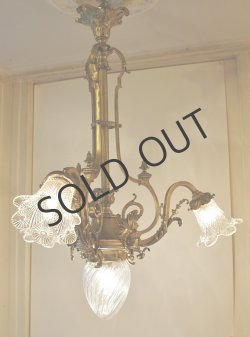 画像2: 【BACCARAT】バカラ　ルネッサンス風4灯式シャンデリア