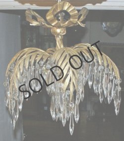 画像2: 椰子の木型7灯式シャンデリア