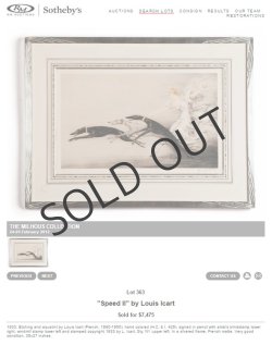 画像7: 【ICART】ルイ・イカール　≪SPEED II≫オリジナル銅版画