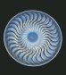 画像1: 【LALIQUE】ルネ・ラリック　ACTINIA大皿 (1)