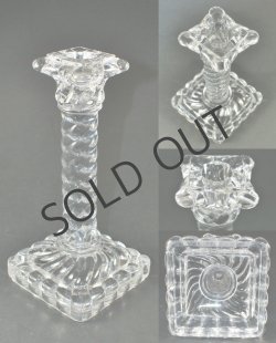 画像3: 【BACCARAT】バカラ　Bambous tors角型キャンドルスタンド1対