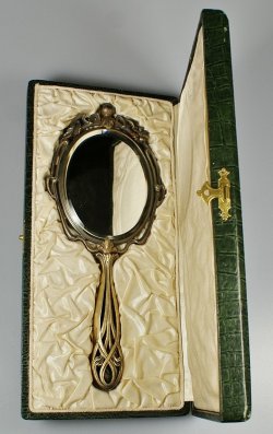画像4: アール・ヌーヴォーの手鏡