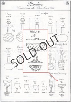 画像5:  【BACCARAT】バカラ　Bambous torsシャンパンクップ6客