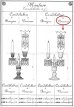 画像7: 【BACCARAT】バカラ 2灯式火屋付きキャンドルスタンド Bambous tors