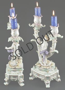 画像4: 【VOLKSTEDT】フォルクシュテット　フィギュア付き飾り燭台