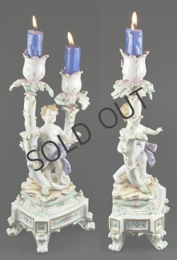 画像2: 【VOLKSTEDT】フォルクシュテット　フィギュア付き飾り燭台