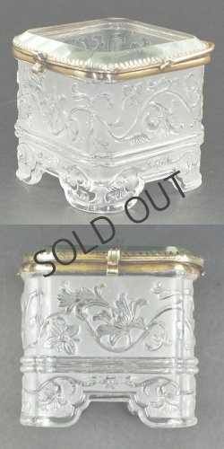 画像3: 【BACCARAT】バカラ　花唐草文パウダーボックス