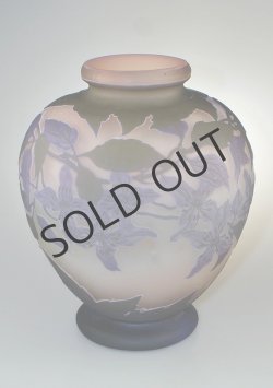 画像3: 【GALLE】ガレ　クレマチス文花瓶