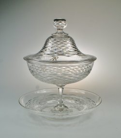 画像1: 【BACCARAT】バカラ　米粒文カットのコンポート