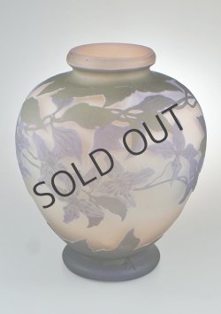 画像4: 【GALLE】ガレ　クレマチス文花瓶