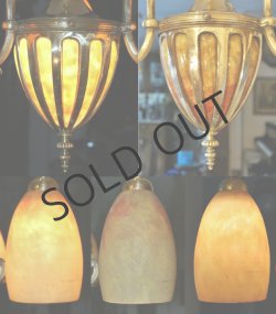 画像4: 【DAUM】ドーム　スフレガラスの4灯式シャンデリア