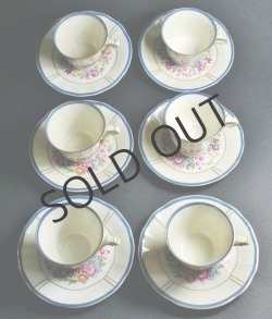 画像2: 【BERNARDAUD】ベルナルド コーヒーカップ6客