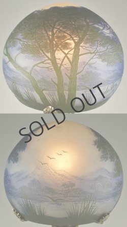 画像3: 【de Vez】ドゥヴェーズ　湖水風景文ランプ