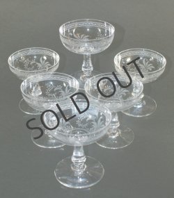 画像1: 【BACCARAT】バカラ　Fougèresシャンパンクップ6客