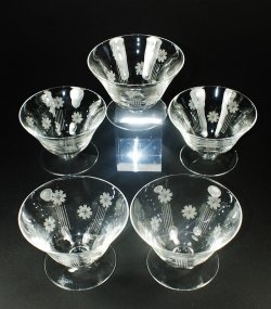 画像2: 【Cristal de SEVRES】セーヴル　シャンパンクップ (C) 5客