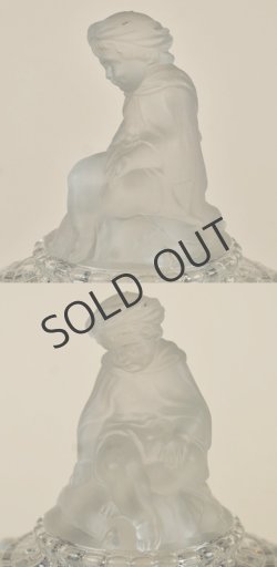 画像6: 【BACCARAT】バカラ　象と象使いの少年 蓋物