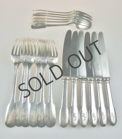 画像1: 【CHRISTOFLE】コンコルド機内食用カトラリー6客
